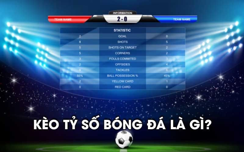 Giải đáp cụ thể kèo tỷ số là gì?